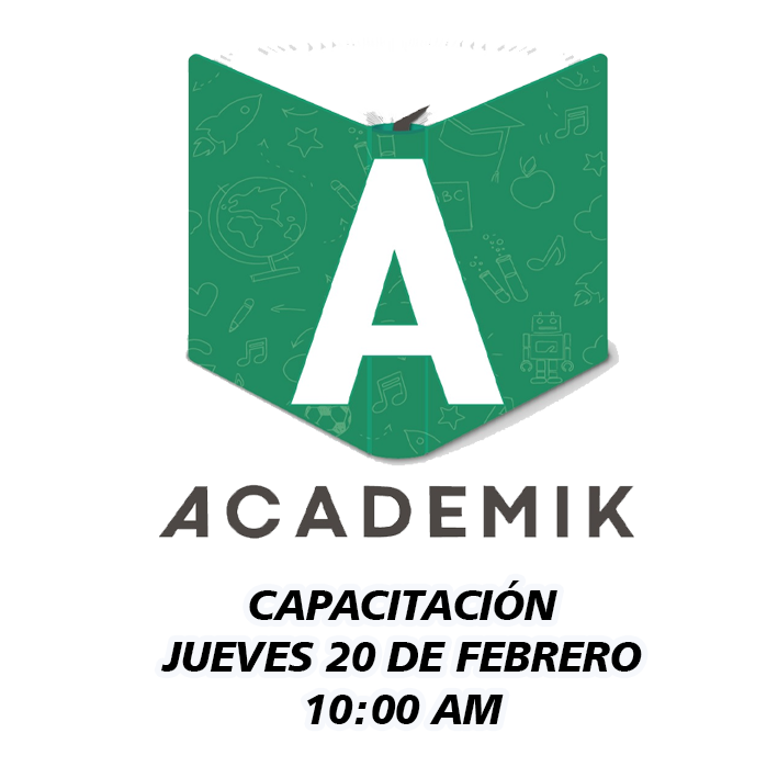 LOGO ACADEMIK CAPACITACIÓN jueves 10: a.m. AM 